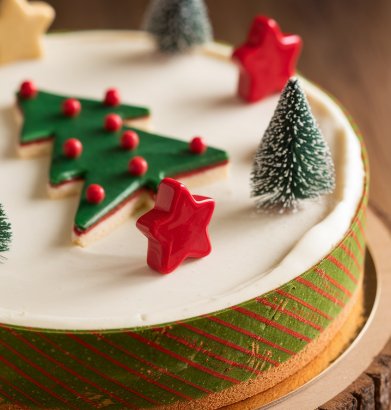 Creating A Little Debbie Christmas Tree Cheesecake