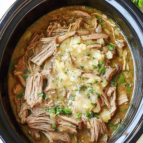 Crock Pot Pork Roast And Gravy