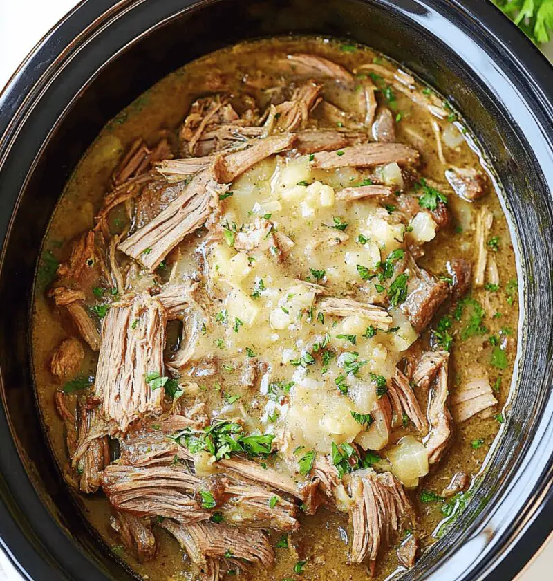 Crock Pot Pork Roast And Gravy