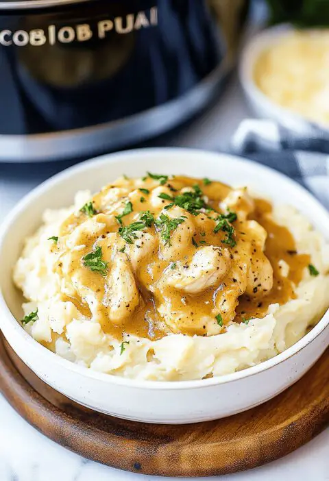 Crockpot Chicken And Gravy