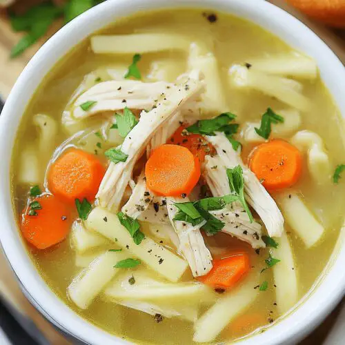Crockpot Chicken Noodle Soup