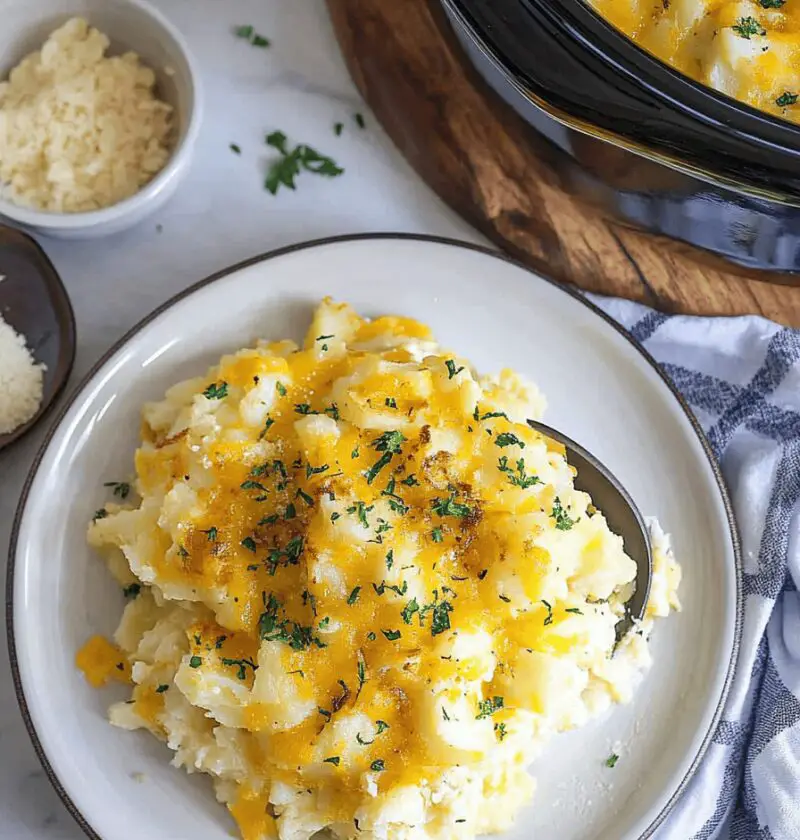 Crockpot Hashbrown Casserole