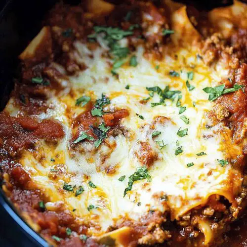 Crockpot Lasagna