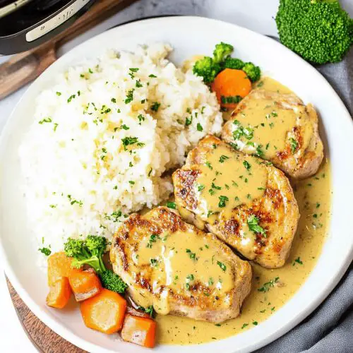 Crockpot Ranch Pork Chops