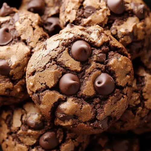 Double Chocolate Chip Cookies