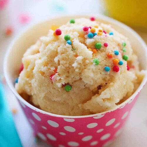 Edible Sugar Cookie Dough