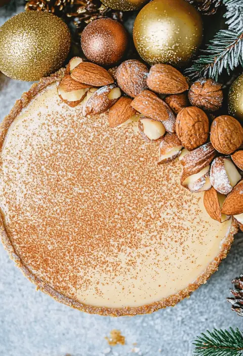 Eggnog Cheesecake