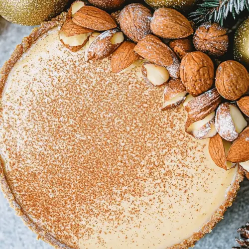 Eggnog Cheesecake