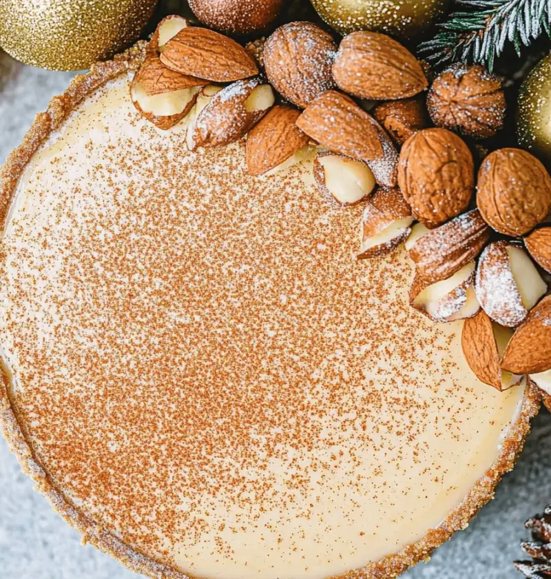 Eggnog Cheesecake