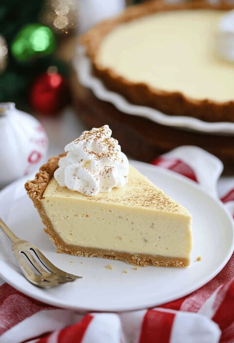 Eggnog Pie