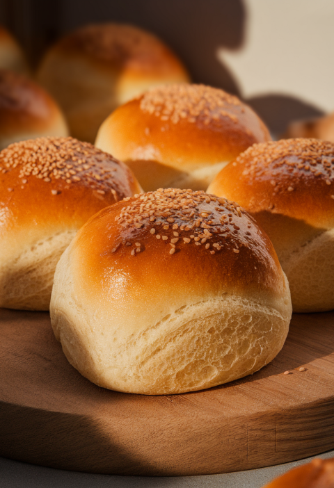 Fluffy Bread Rolls