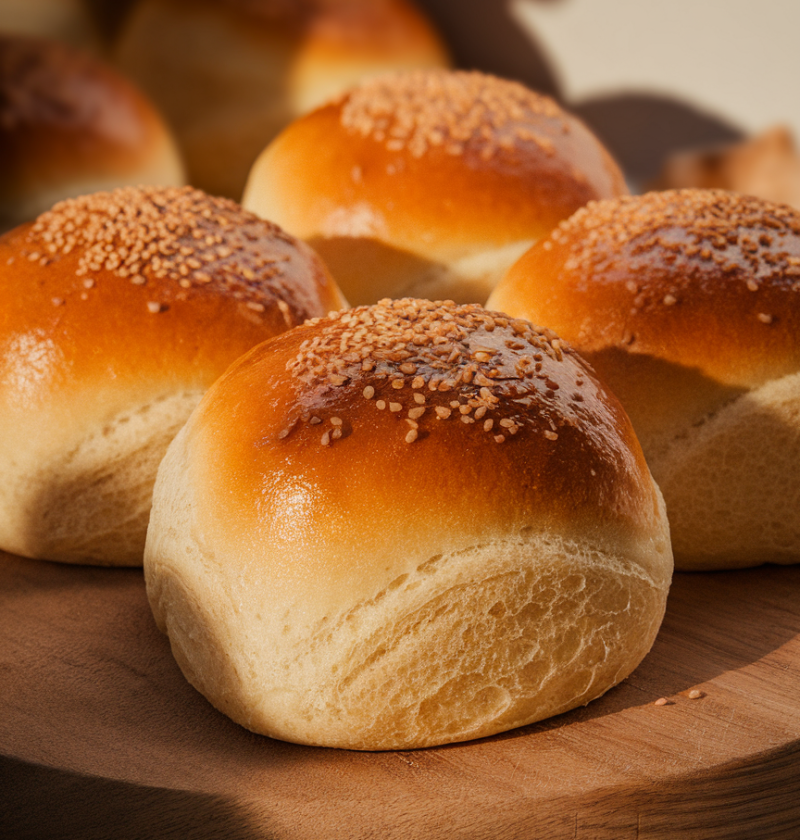 Fluffy Bread Rolls