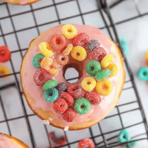Fruit Loop Donuts