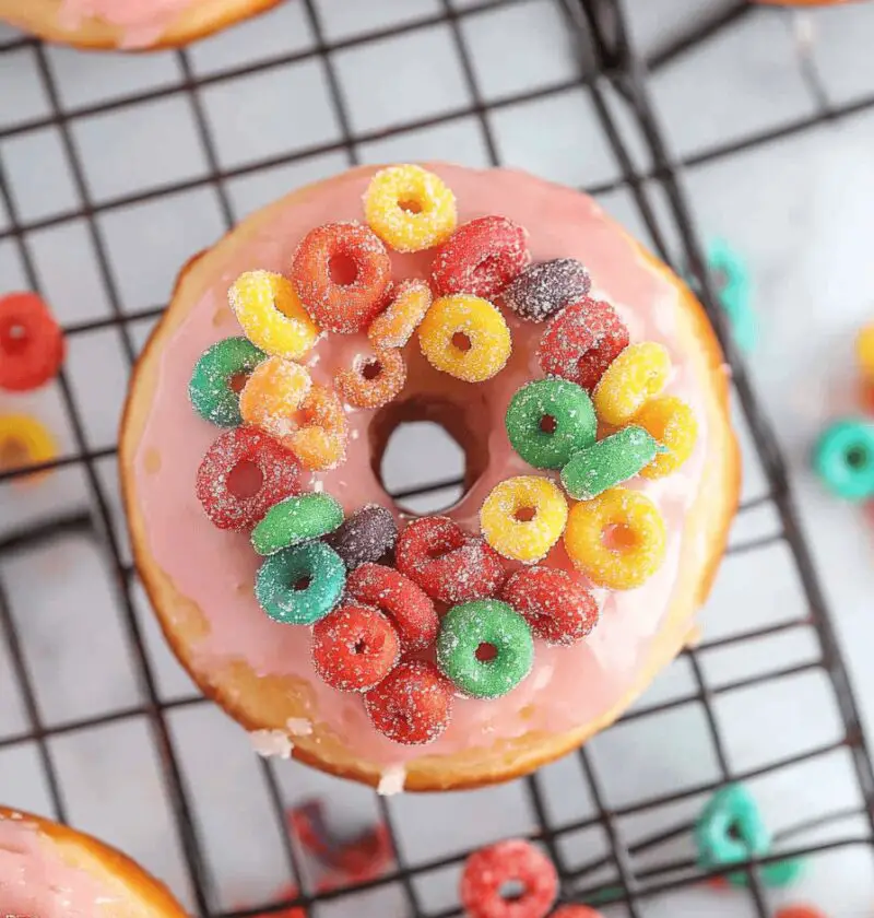 Fruit Loop Donuts