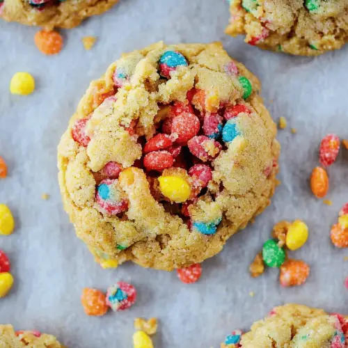 Fruity Pebbles Cookies