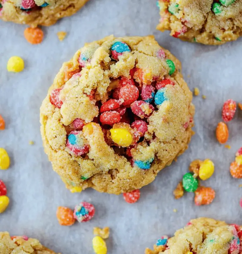 Fruity Pebbles Cookies