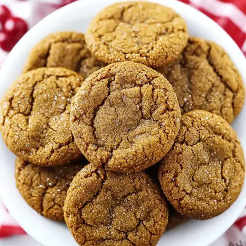 Ginger Molasses Cookies
