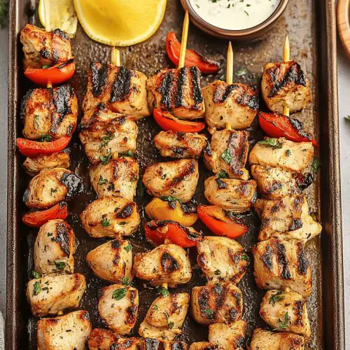 Greek Chicken Kabobs
