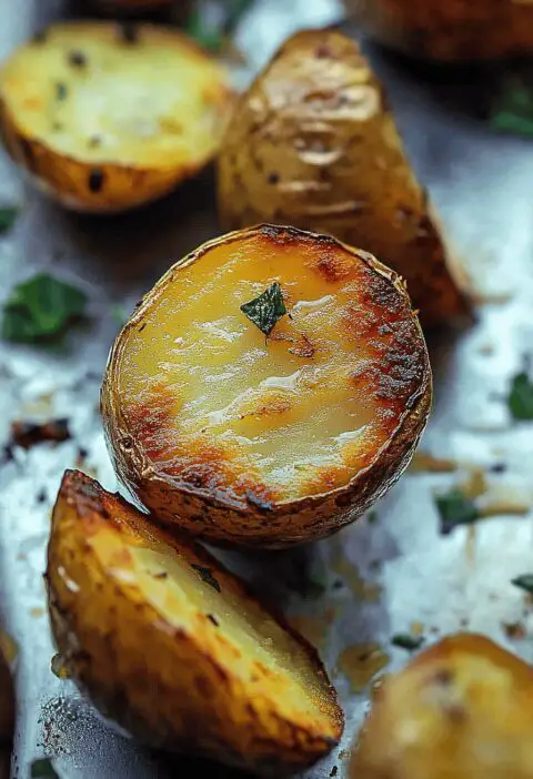 Greek Roasted Potatoes