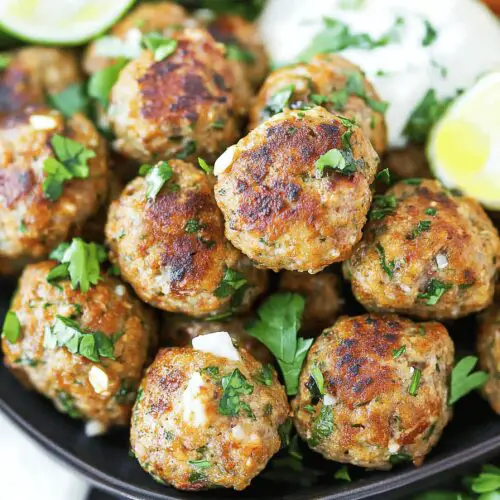 Greek Turkey Meatballs