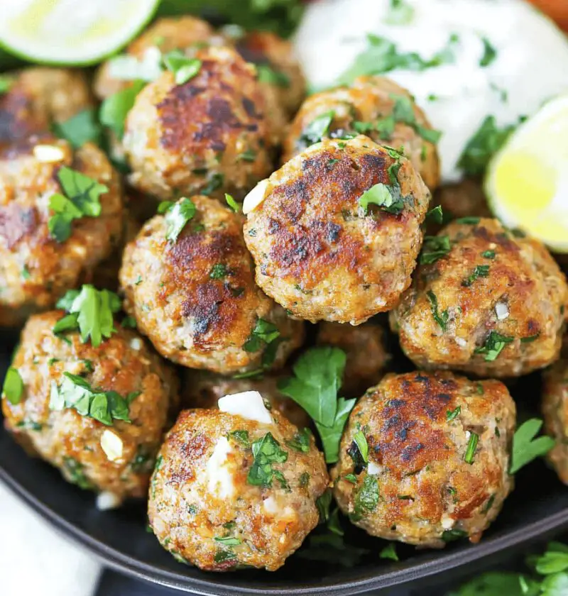 Greek Turkey Meatballs