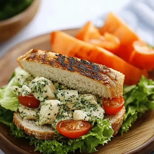 Green Goddess Chicken Salad