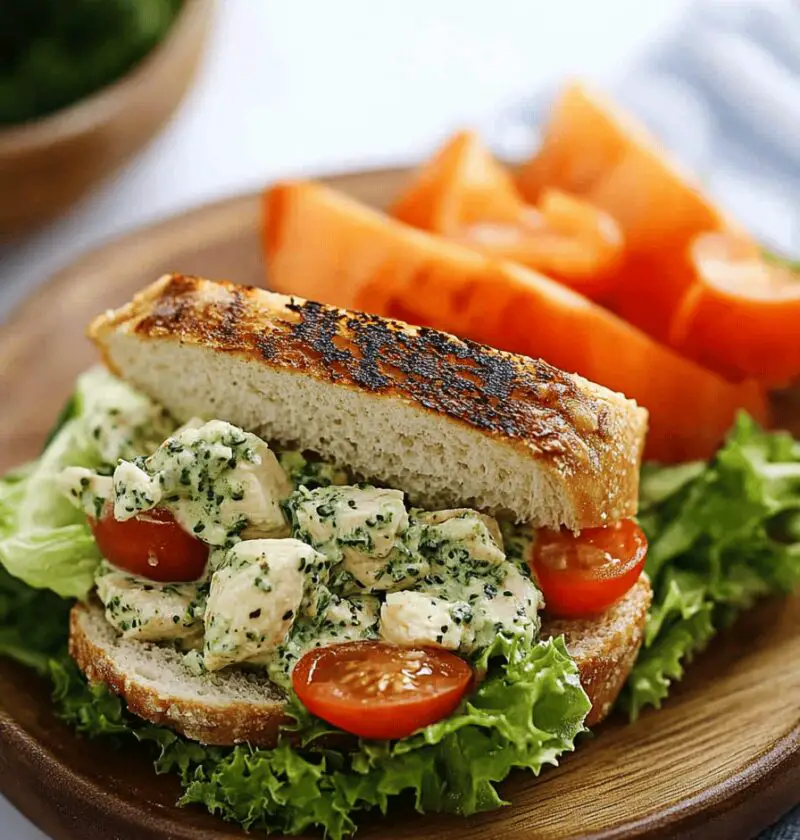 Green Goddess Chicken Salad