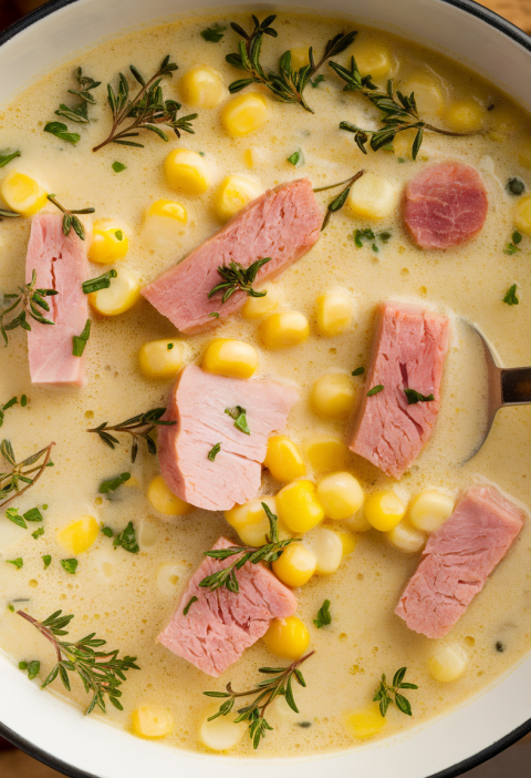 Ham And Corn Chowder Recipe