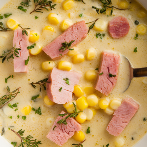 Ham And Corn Chowder Recipe