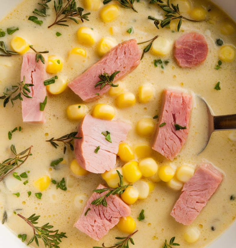 Ham And Corn Chowder Recipe