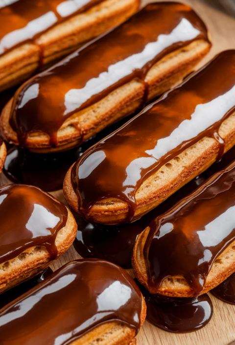 Homemade Eclairs