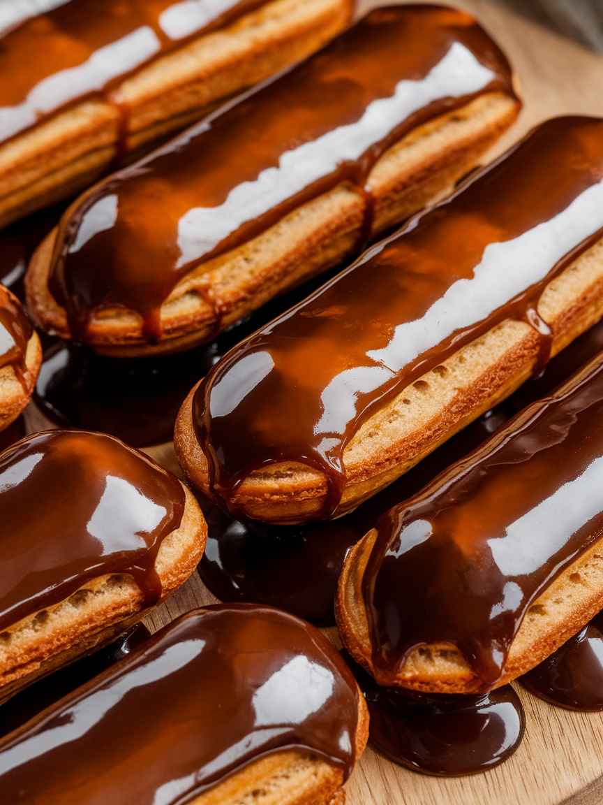 Homemade Eclairs – Then and Now Recipes
