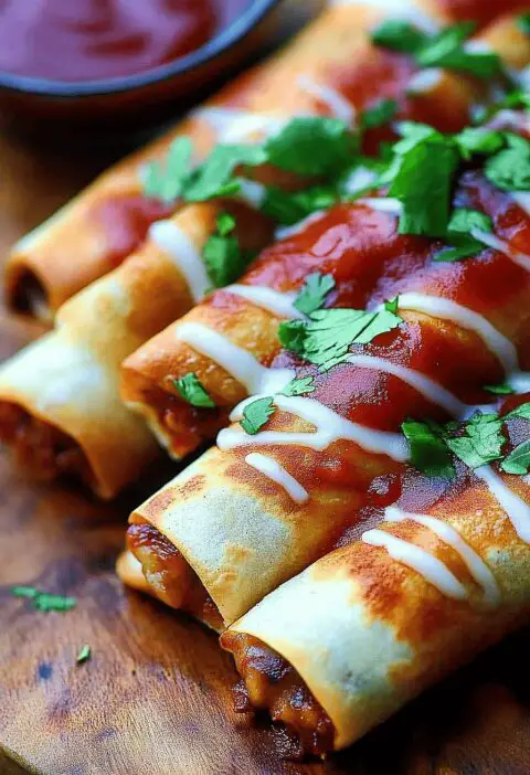 Homemade Taquitos