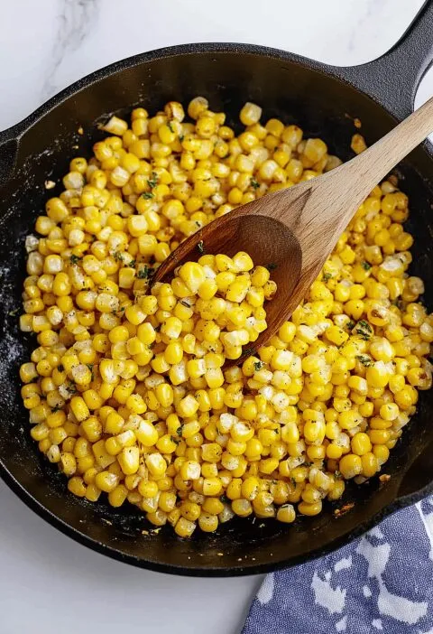 Honey Butter Skillet Corn