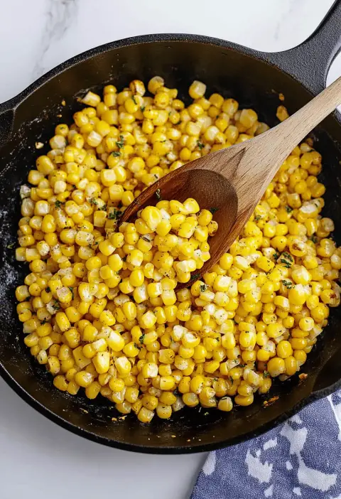 Honey Butter Skillet Corn