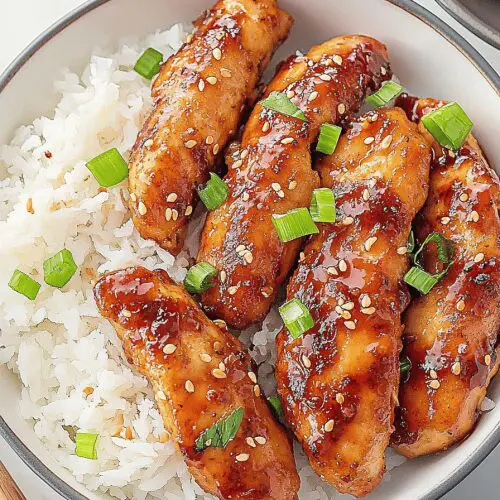 Honey Garlic Chicken Tenders