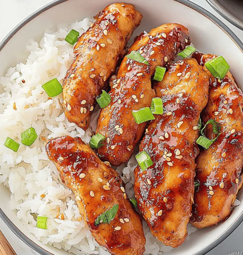 Honey Garlic Chicken Tenders