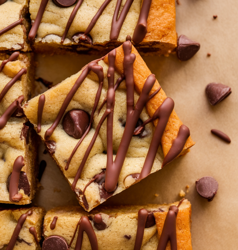 Lazy Chocolate Chip Cookie Bars