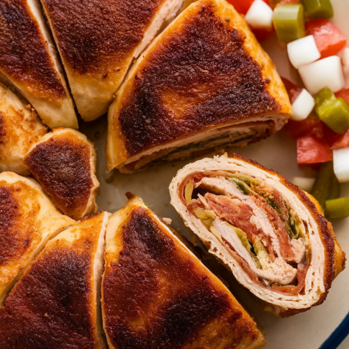 Mexican Chicken Pinwheels