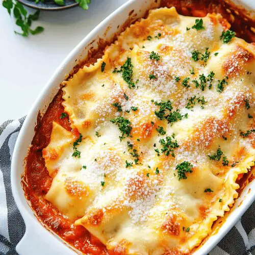 Million Dollar Baked Ravioli