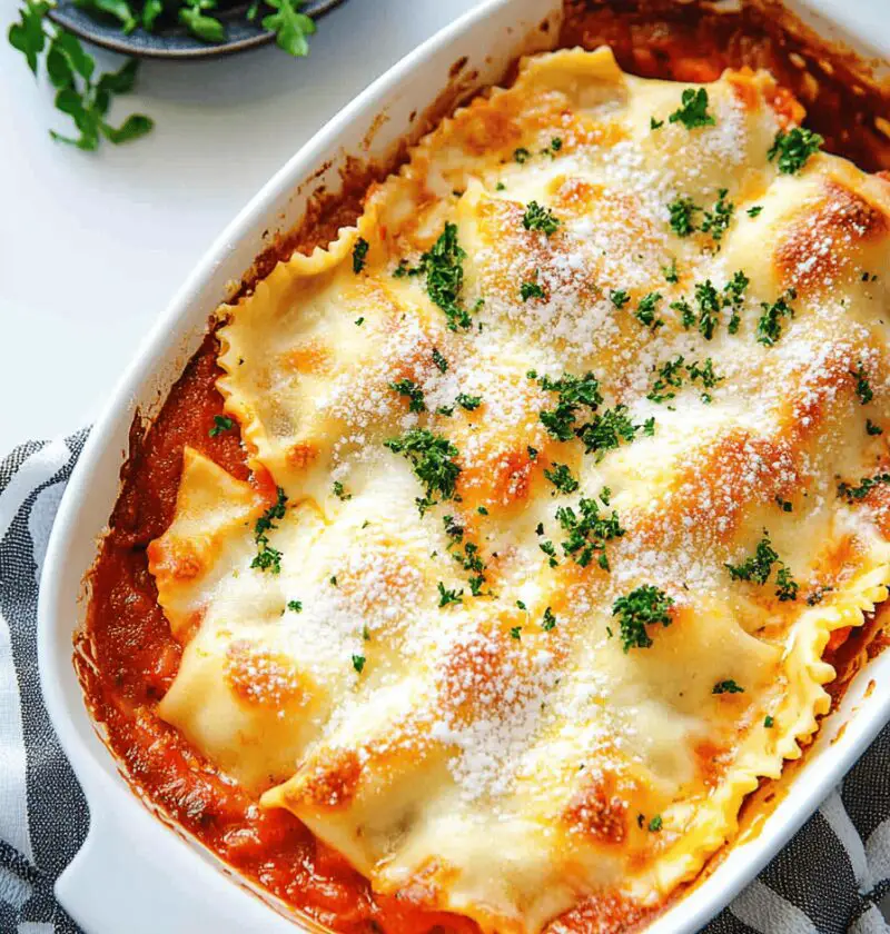Million Dollar Baked Ravioli