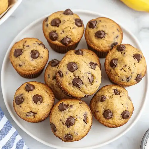 Mini Banana Muffins
