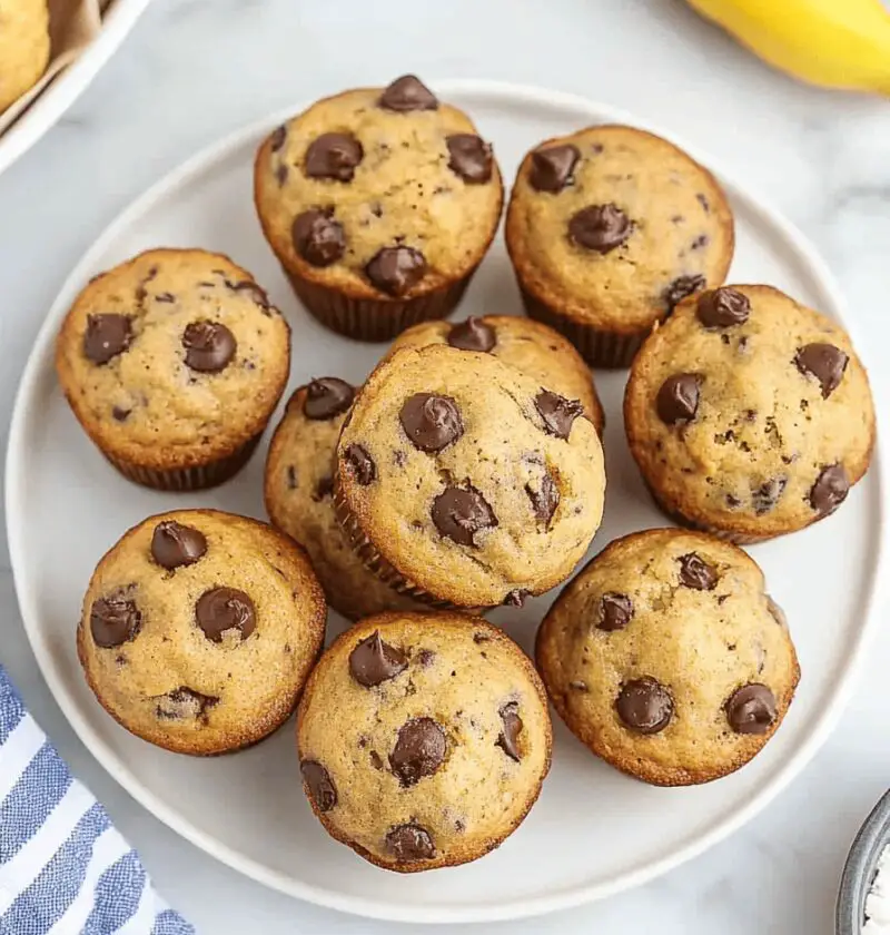 Mini Banana Muffins