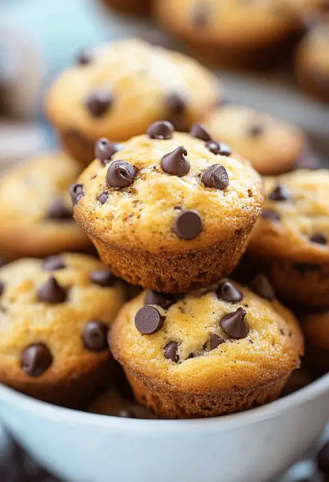 Mini Chocolate Chip Muffins