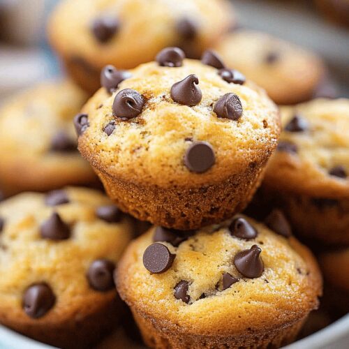 Mini Chocolate Chip Muffins
