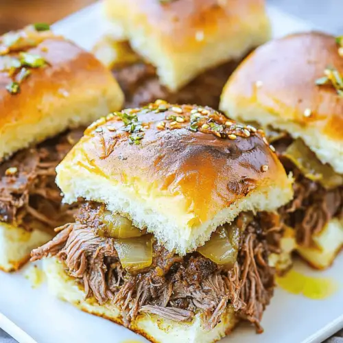Mississippi Pot Roast Sliders