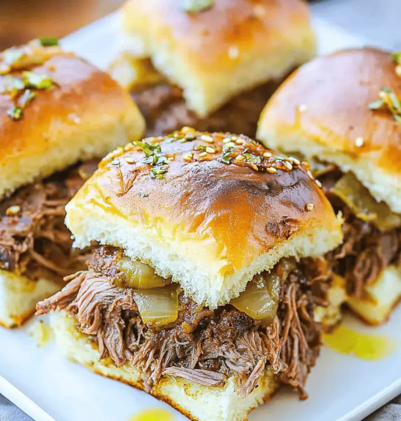 Mississippi Pot Roast Sliders