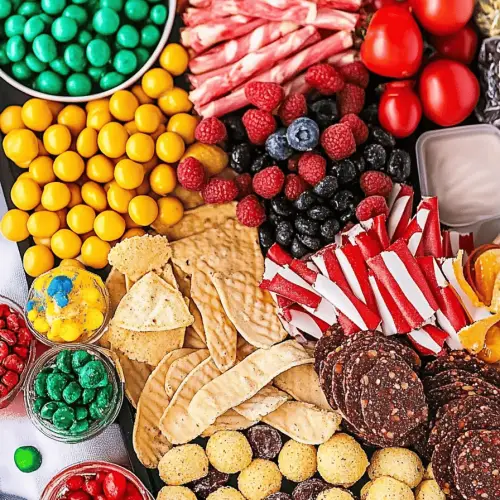 Movie Night Snacks Board