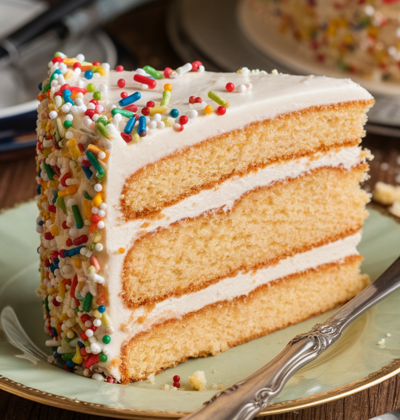 Old Fashioned Butter Cake