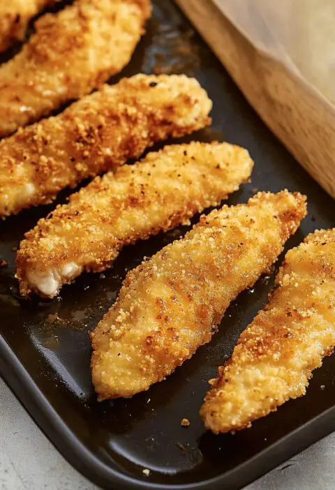 Oven Fried Chicken Strips